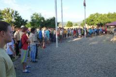 Philmont-2015-Queuing-up-for-meals-at-Base-Camp