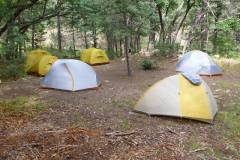 Philmont-2015-Typical-Camp-Site